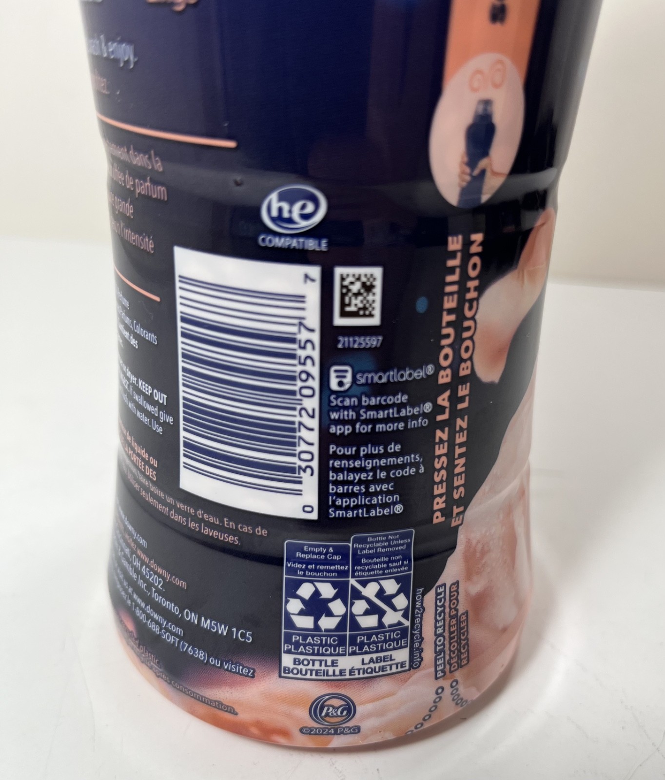 (1) Downy Bliss In-Wash Scent Booster Beads Sparkling Amber & Rose 12.2 oz – NEW