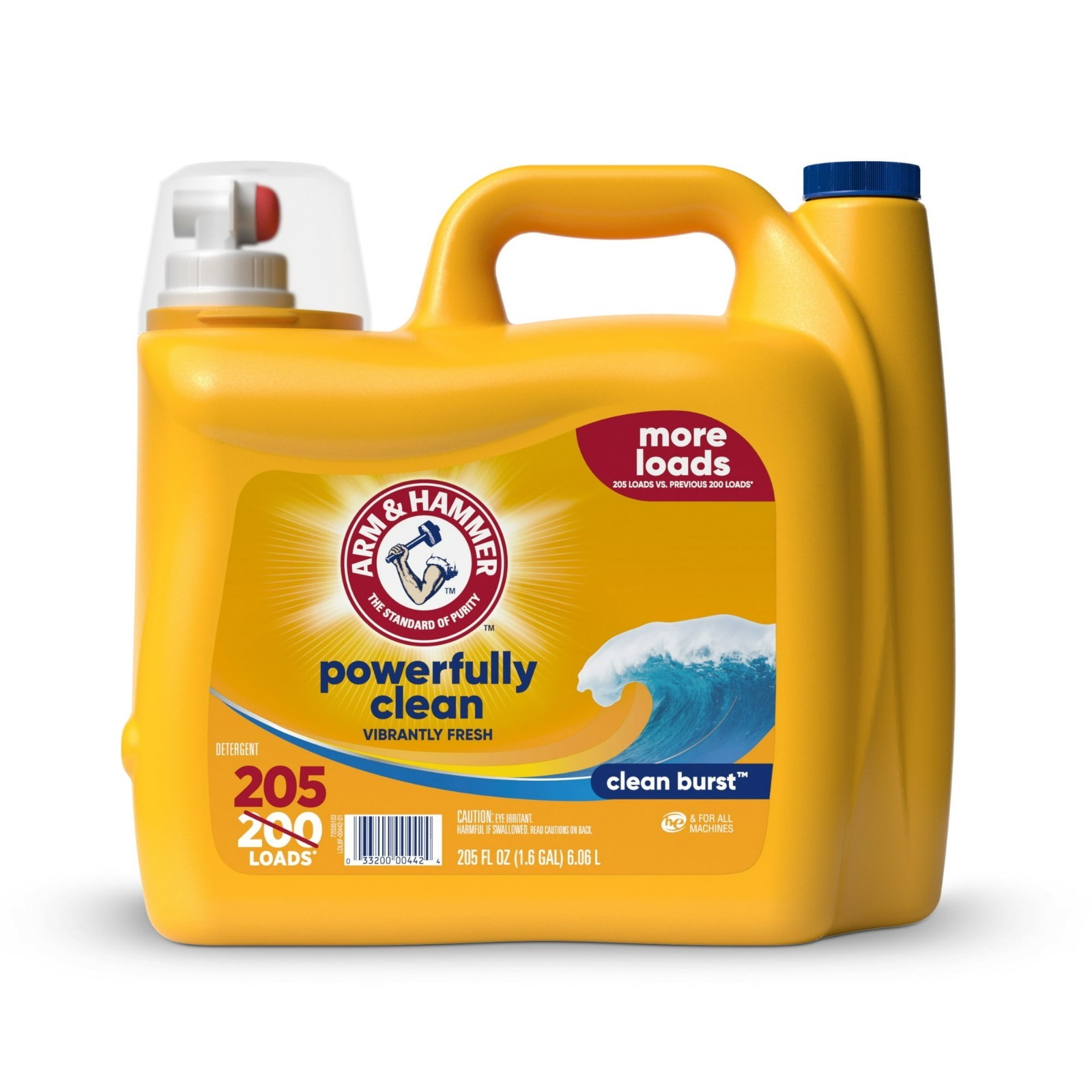 2-Pack ARM & HAMMER Clean Burst Liquid Laundry Detergent 205 oz, 410 Loads