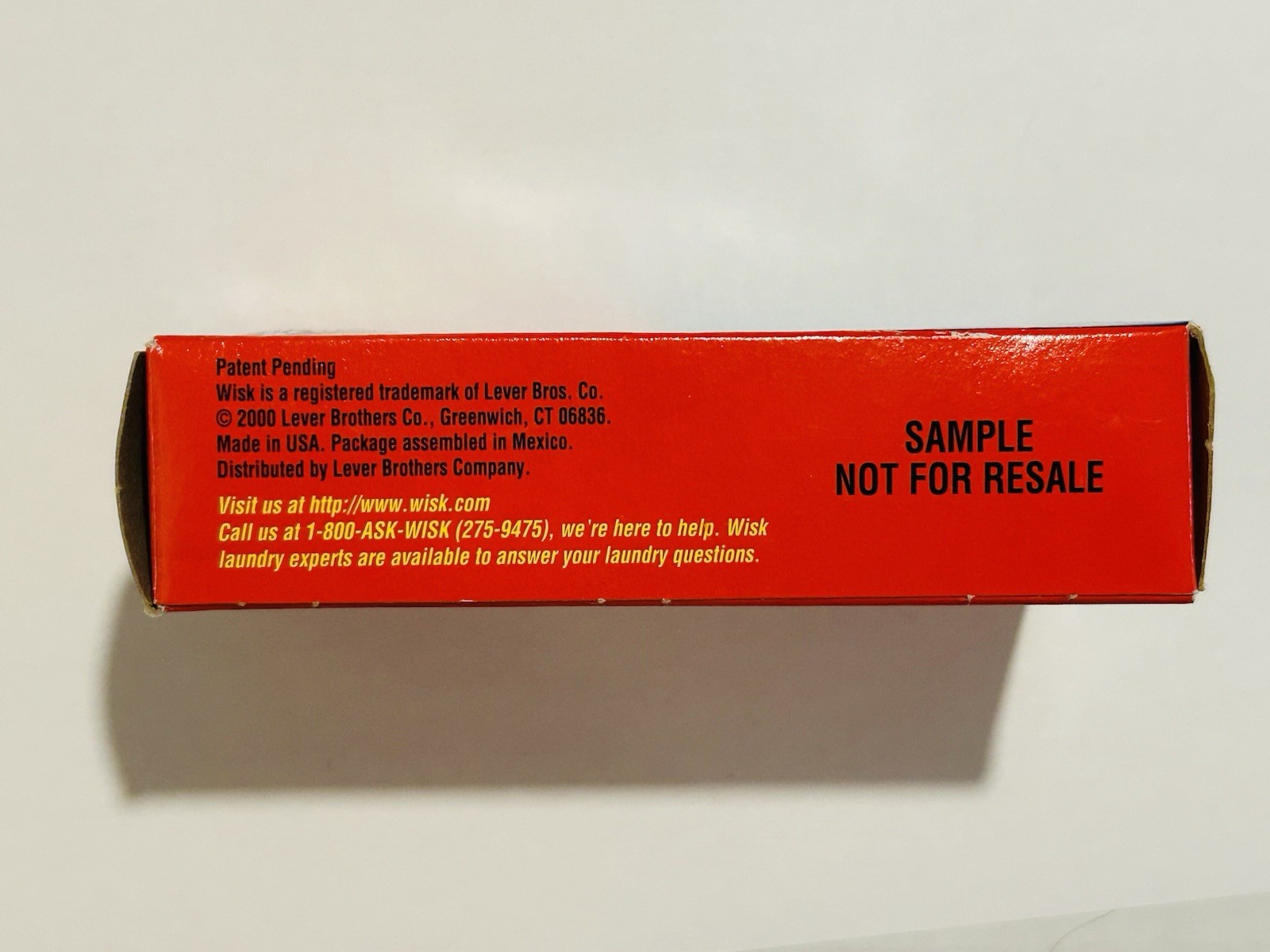 Wisk Dual Action Tablets Travel Laundry Detergent Sealed NOS Discontinued Y2K