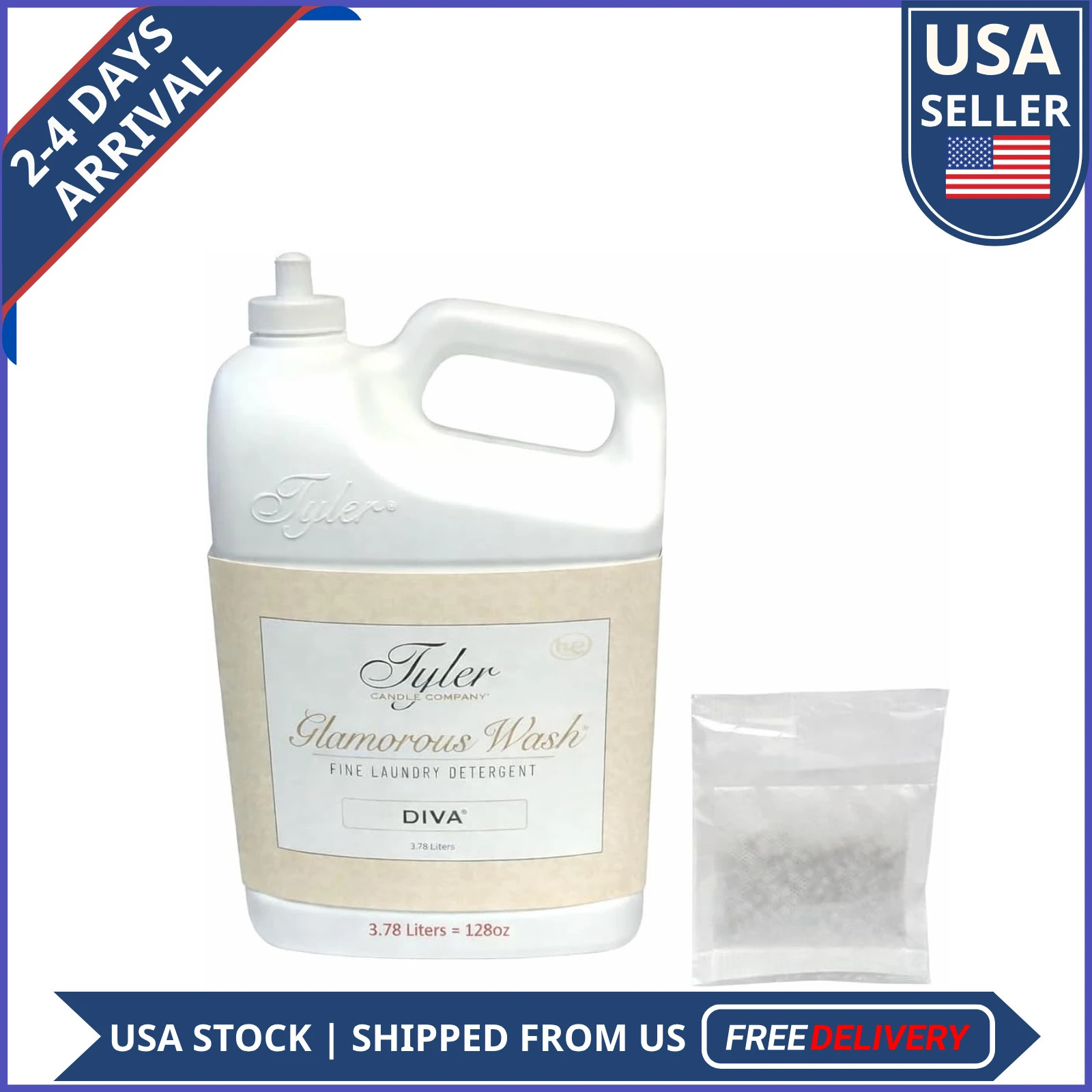 Tyler Glamorous Wash Diva Scented Laundry Detergent 32oz 907g
