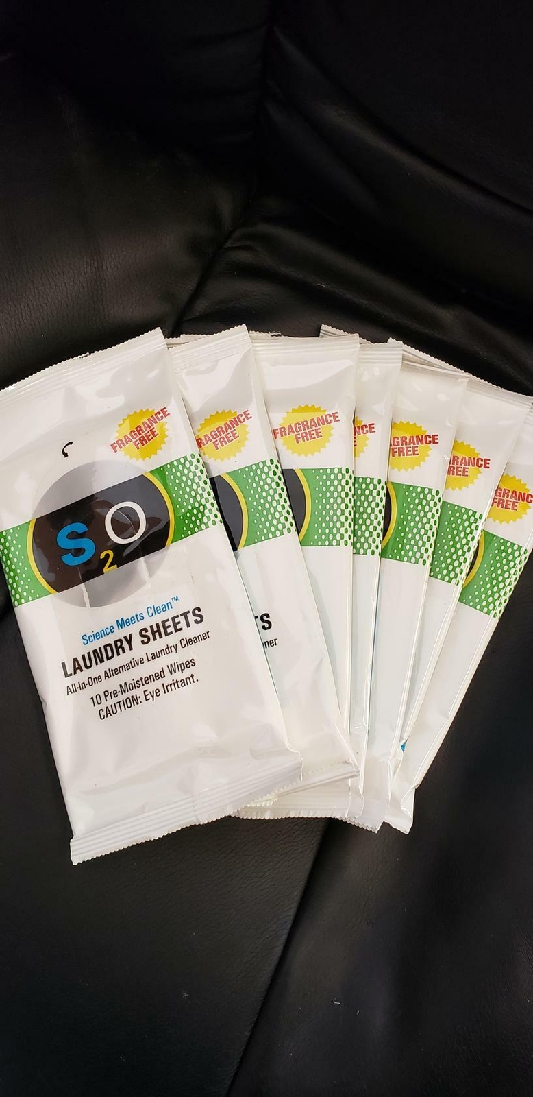 S2O Laundry Detergent Plus Stain Remover Booster,Fragrance Free scent 70 Sheets
