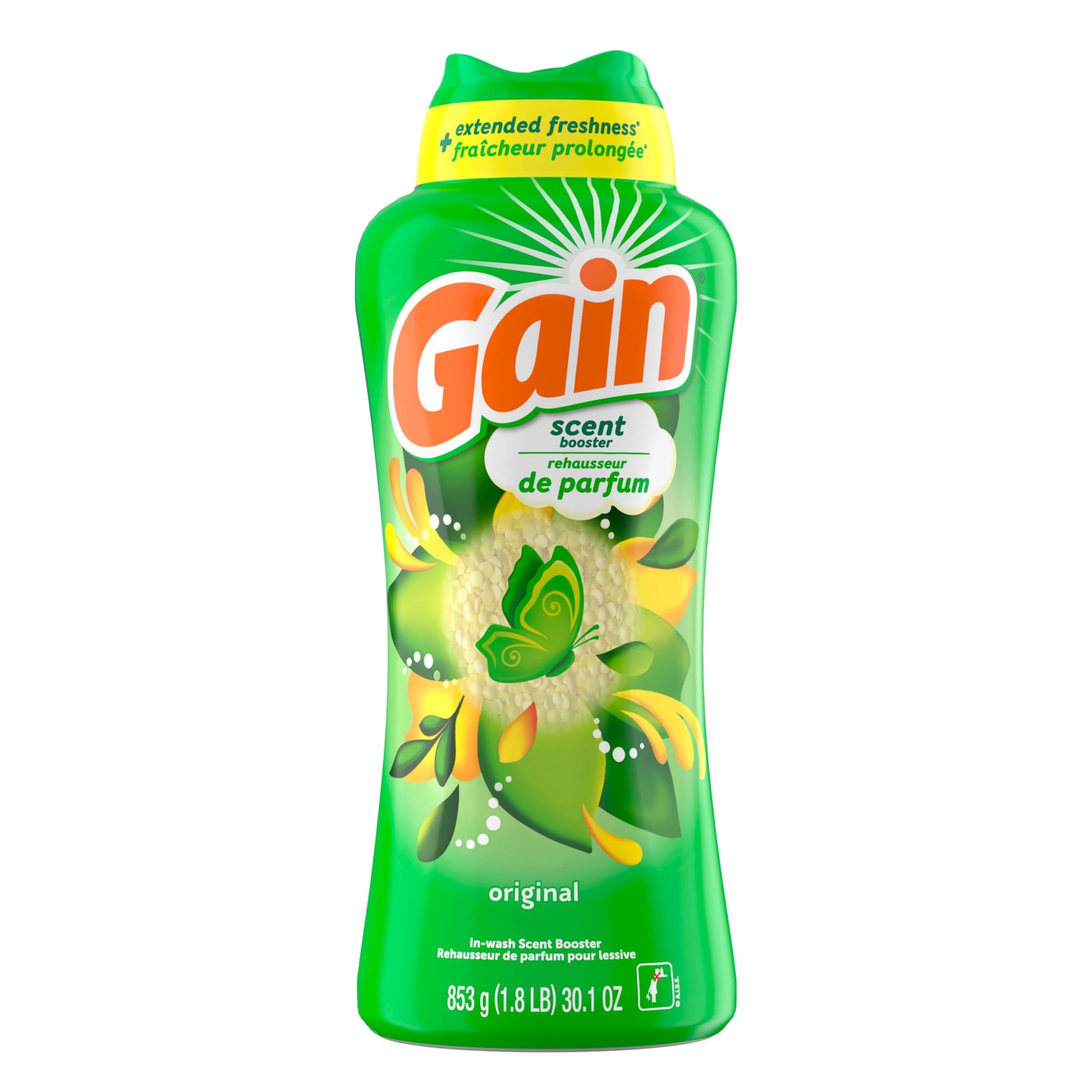 Gain Original Scent Fireworks In Wash Scent Booster 30.1 Ounce Freshness