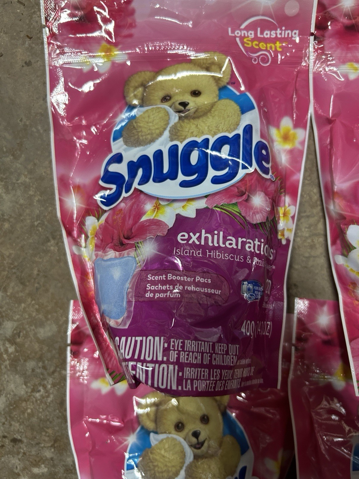 4 Exhilarations In Wash Laundry Scent Boost Pacs Island Hibiscus Rainflower