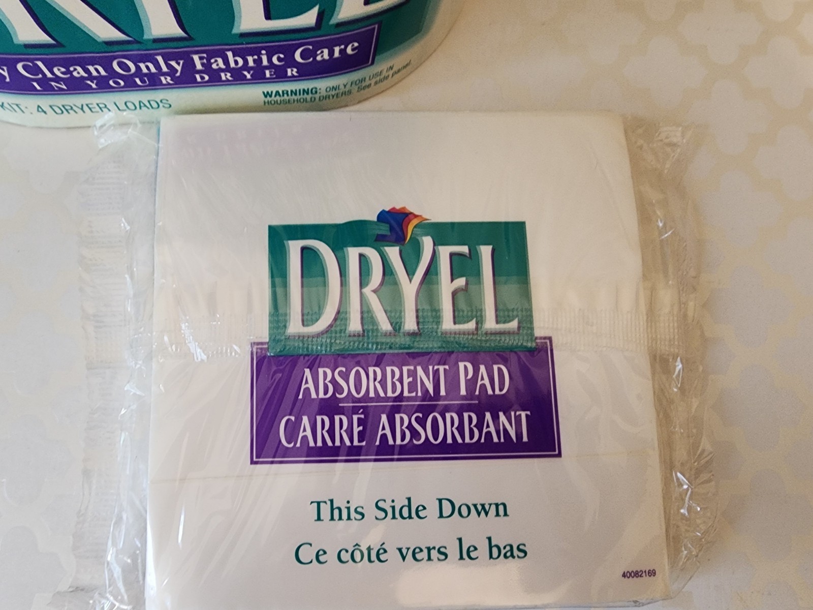 Dryel At Home Dry Cleaner Starter Kit 3-4 Loads Up To 16 Garments Vtg 1997 READ