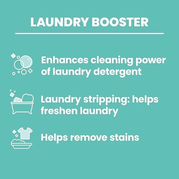 20 MULE TEAM Laundry Detergent All Natural Booster Multi Cleaner-65Oz
