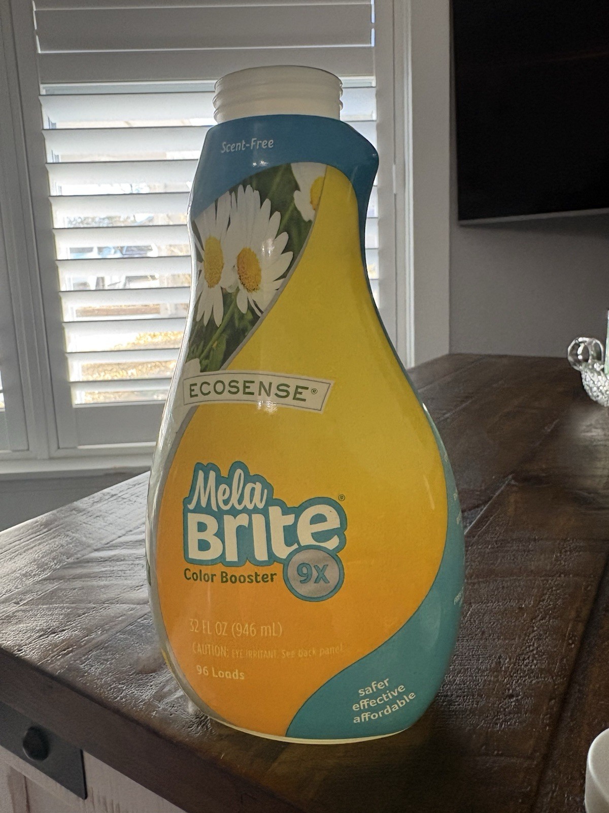 Ecosense MelaBrite 9x Color Booster Laundry Additive Scent-Free 32 oz 96 Loads