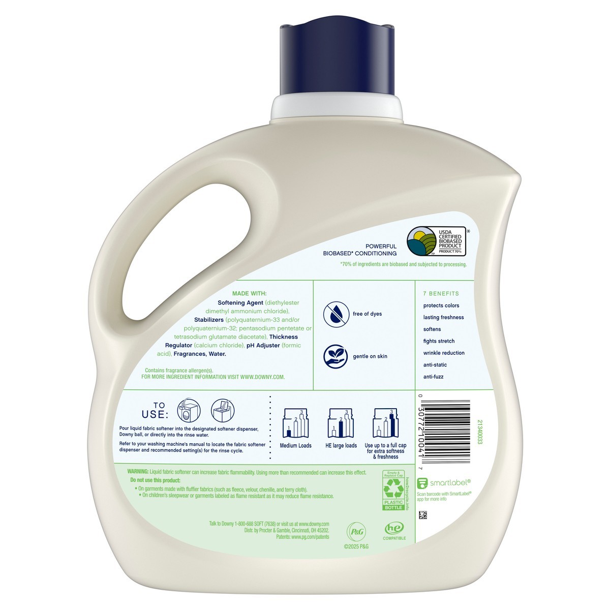 Nature Blends Honey Lavender Scent Liquid Fabric Conditioner and Fabric-111fl oz