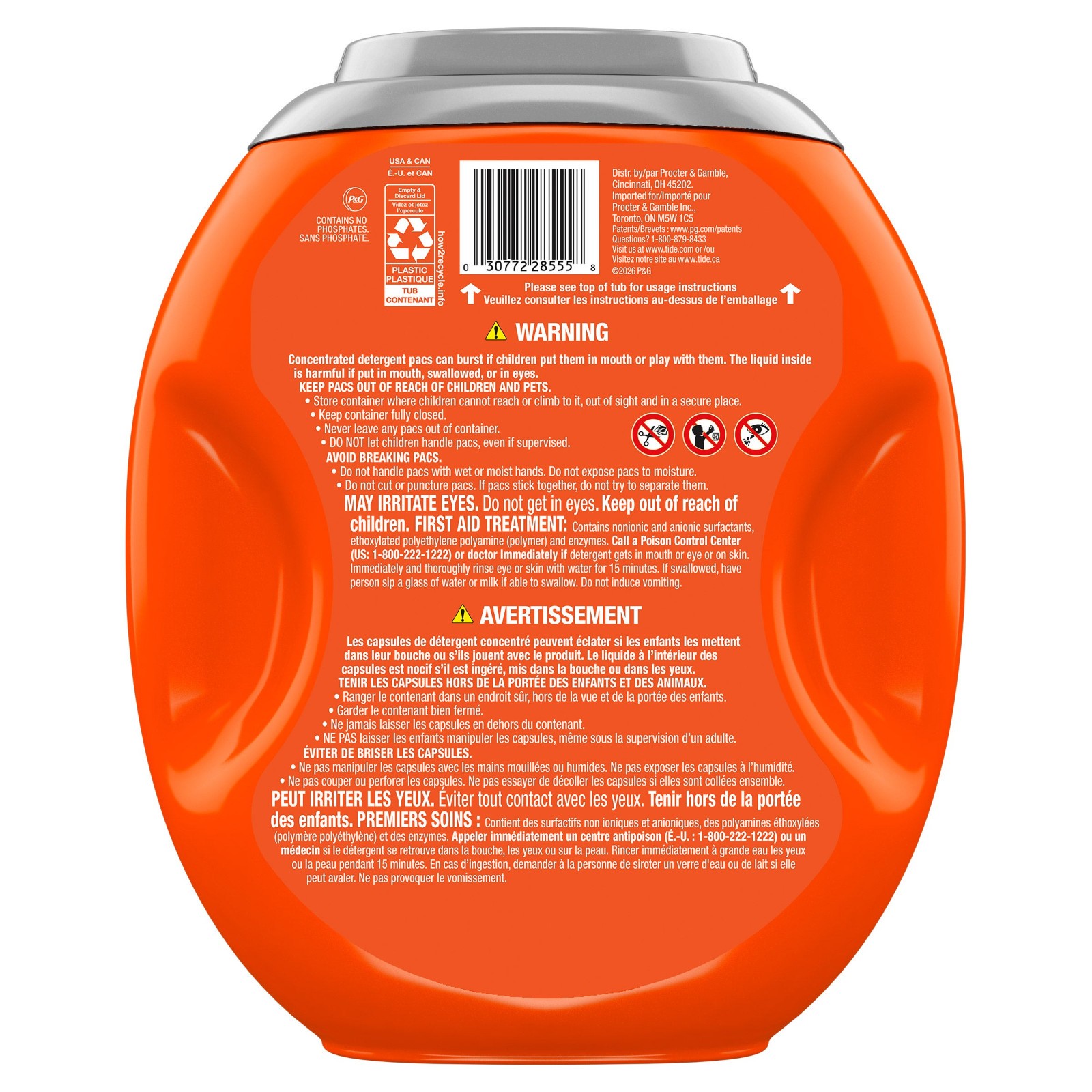 Tide Pods Unstopables Laundry Detergent Pods, Fresh, 80-count