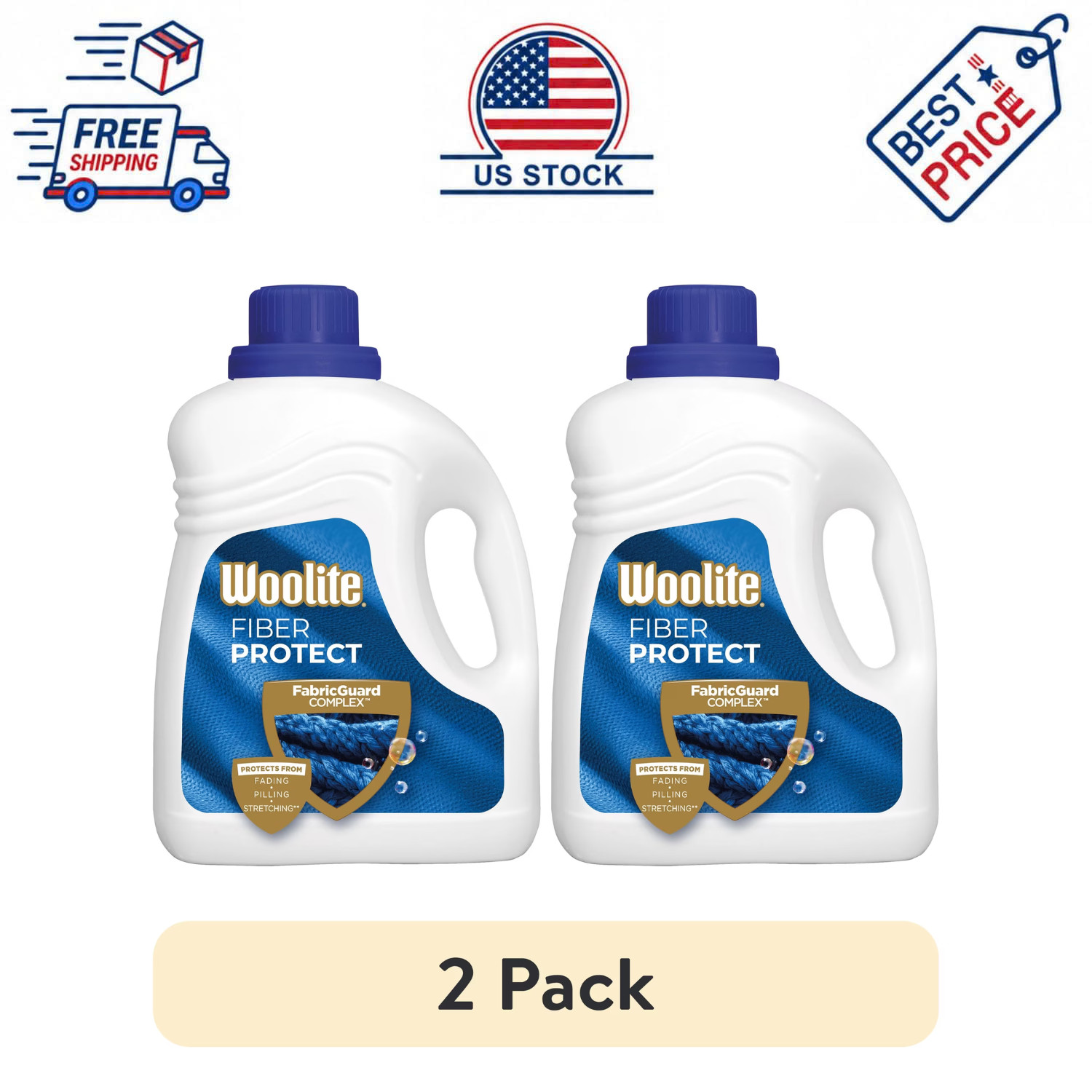 Woolite Damage Defense Laundry Detergent 2 Pack 100 Fl Oz 66 Loads Each