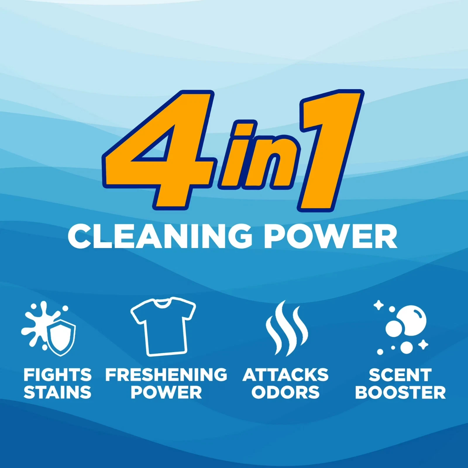 3 pack ARM & HAMMER Laundry Detergent Liquid, Clean Burst, 5 Extra Loads, 205 fl
