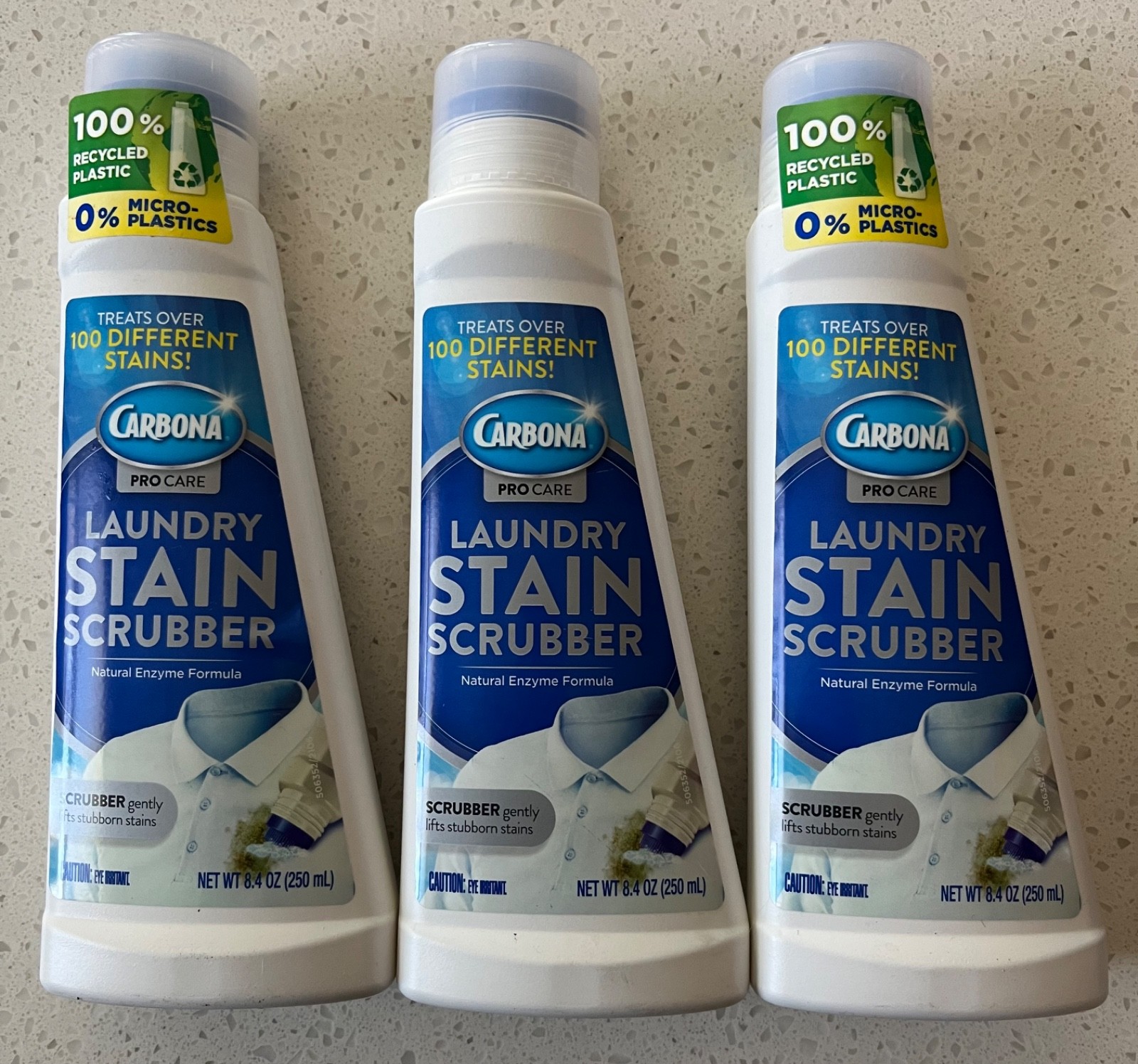 Lot Of 3 Carbona Laundry Stain Scrubber