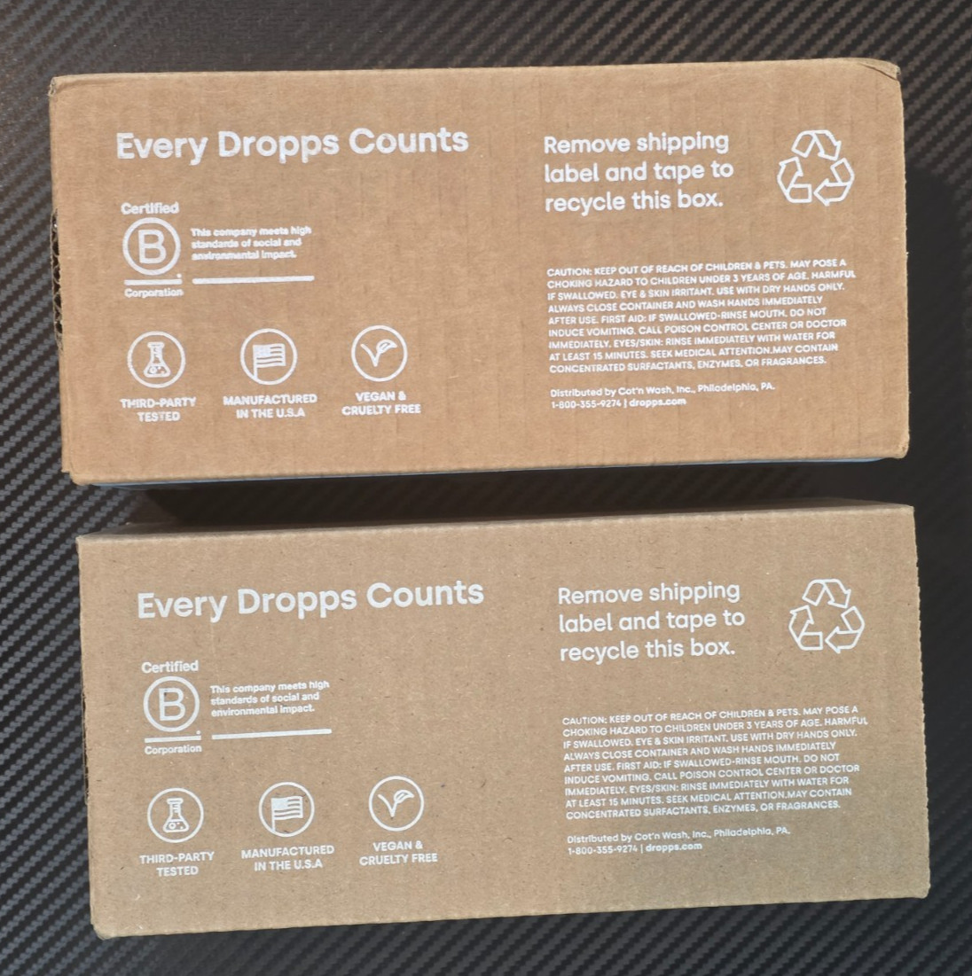 Dropps 128 Count Laundry Fresh Air Detergent Pods for Sensitive Skin