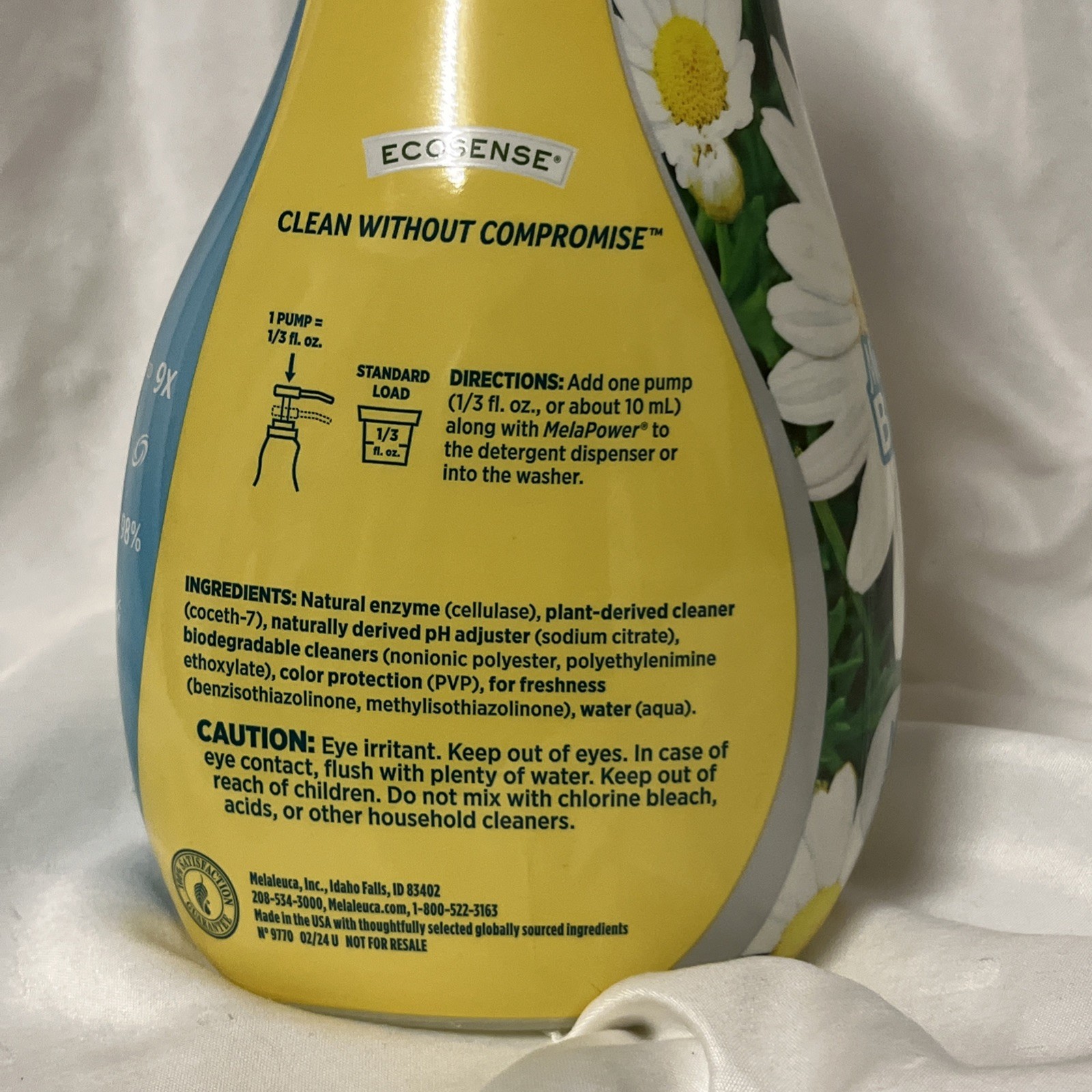 MELALEUCA Ecosense Mela Brite Color Booster Laundry Detergent /Scent-Free 32oz