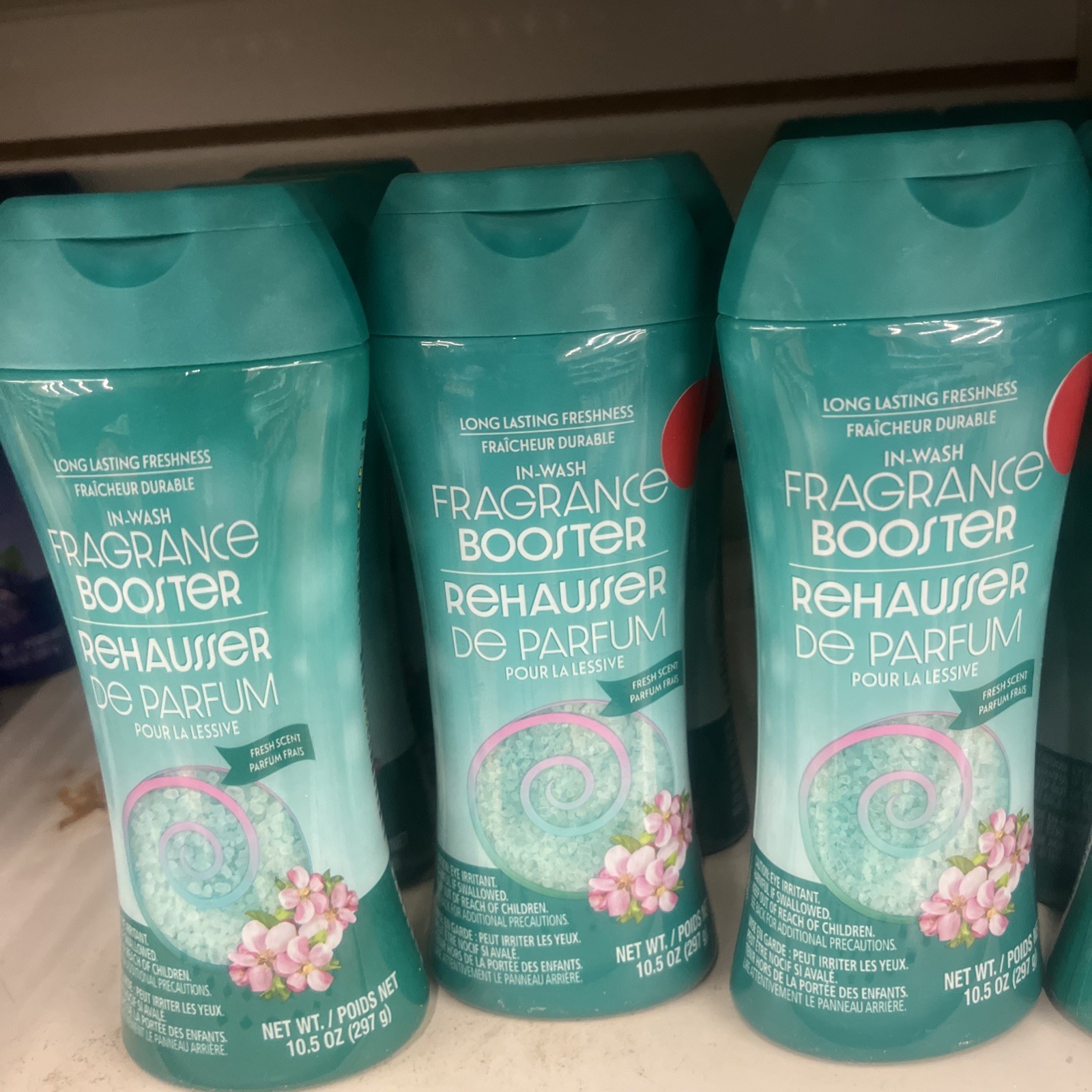 ( LOT 3 ) In-Wash Fragrance Booster Rehausseur, Fresh Scent New 10.5 oz Ea