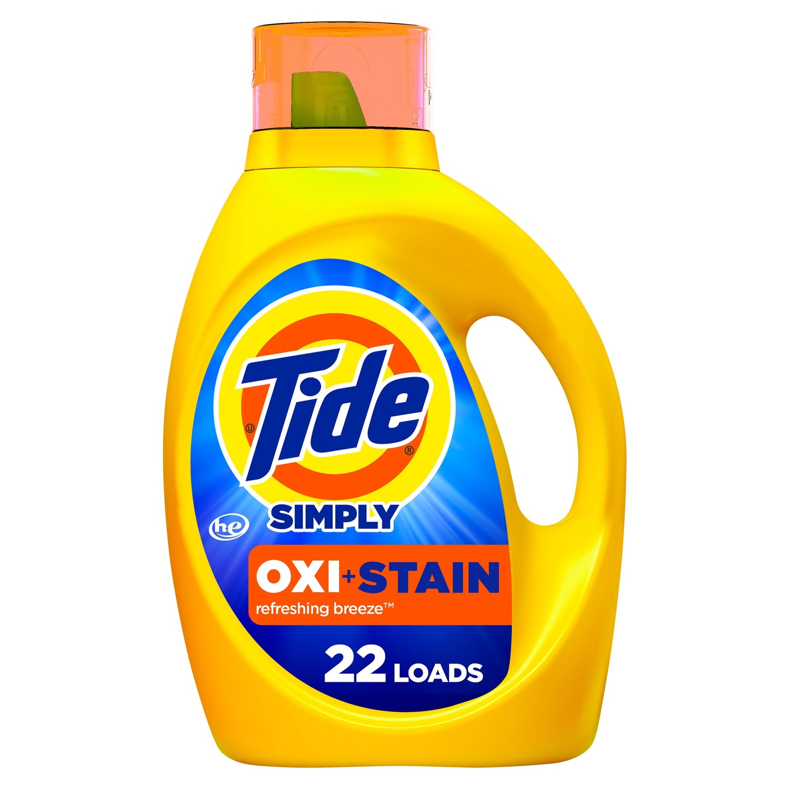 (3pack) Simply Oxi Boost+Ultra Stain Release,Refreshing Breeze,22Loads,31floz