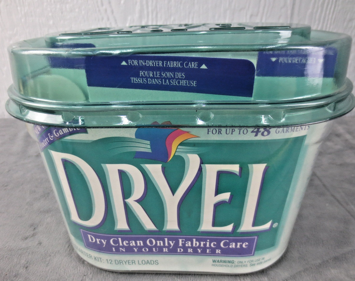Partial* Box DRYEL Dry Clean Only Fabric Care In Your Dryer At-Home Starter Kit