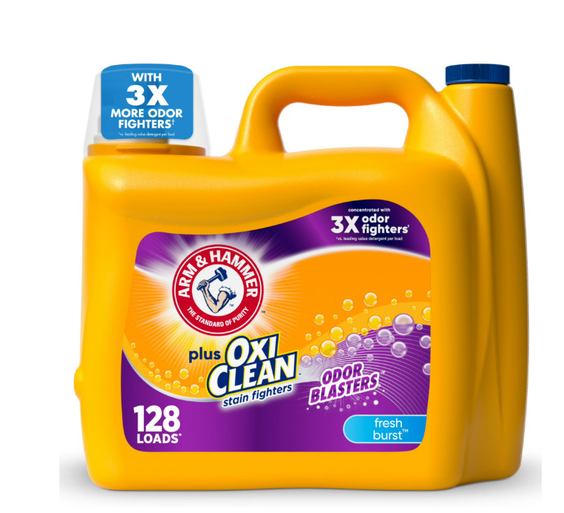 ARM & HAMMER Plus OxiClean Odor Blasters Laundry Detergent 128 Loads