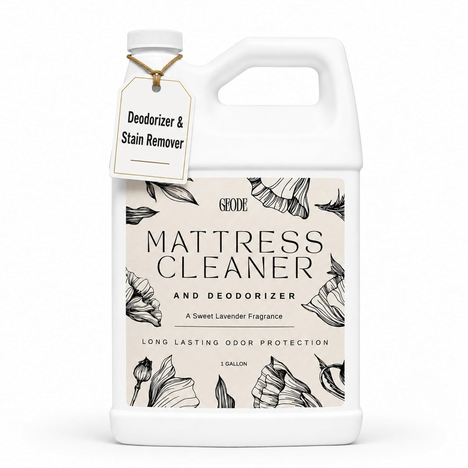 GEODE Mattress Cleaner & Deodorizer – Natural Enzyme Formula, 32fl oz