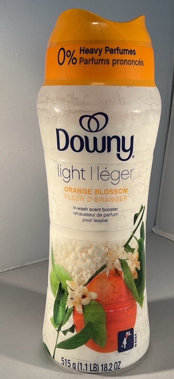 Downy Light in Wash Scent Booster Beads Orange Blossom, 18.2 oz
