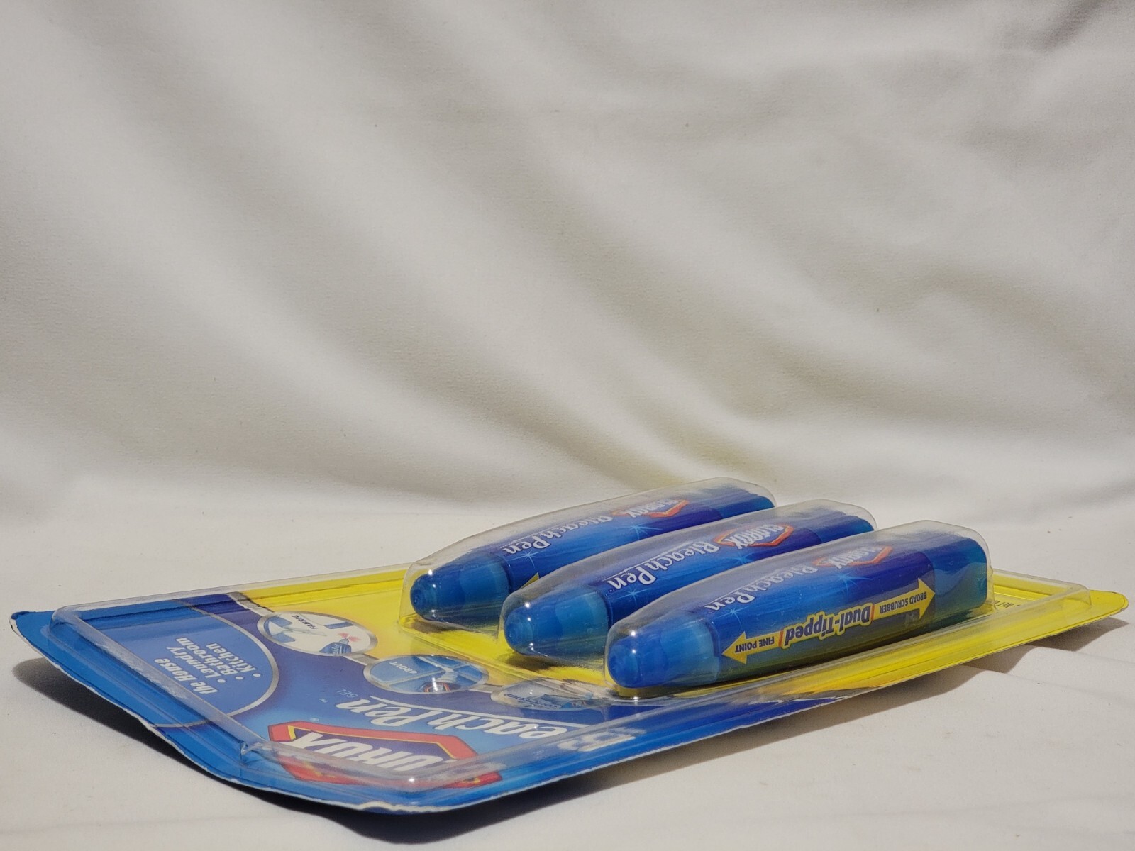 NEW 3 X Clorox Bleach Pens (2 Ounces Each) SEALED Dual-Tipped Fine / Broad 2003