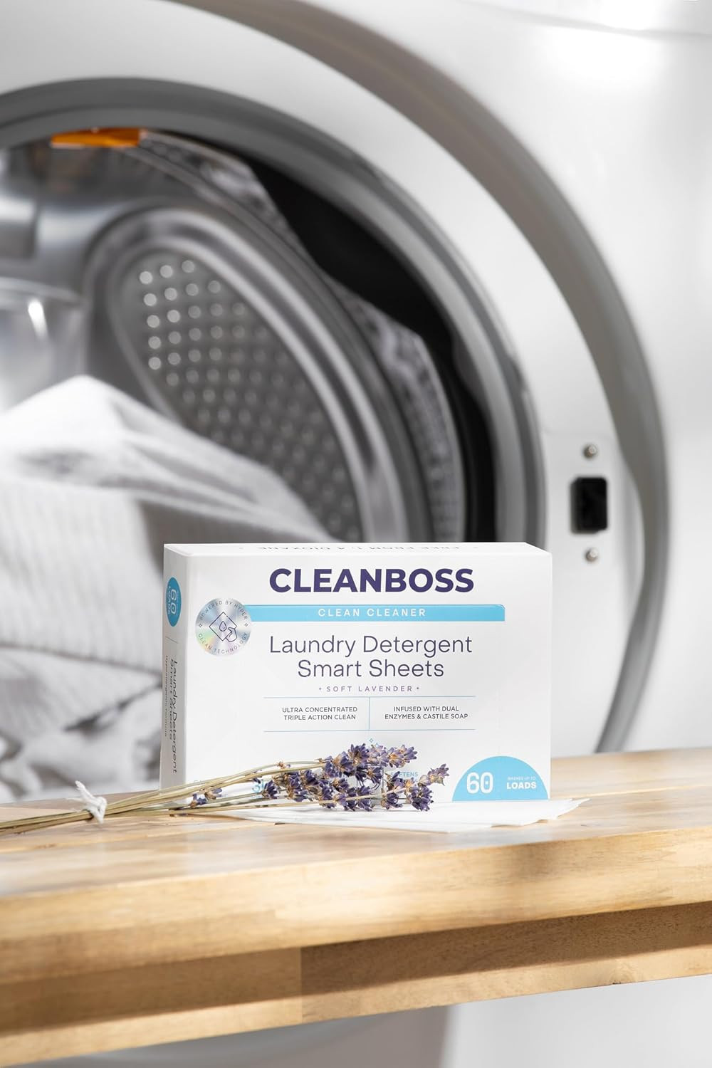 Cleanboss Laundry Detergent Smart Sheets – 30 Sheets