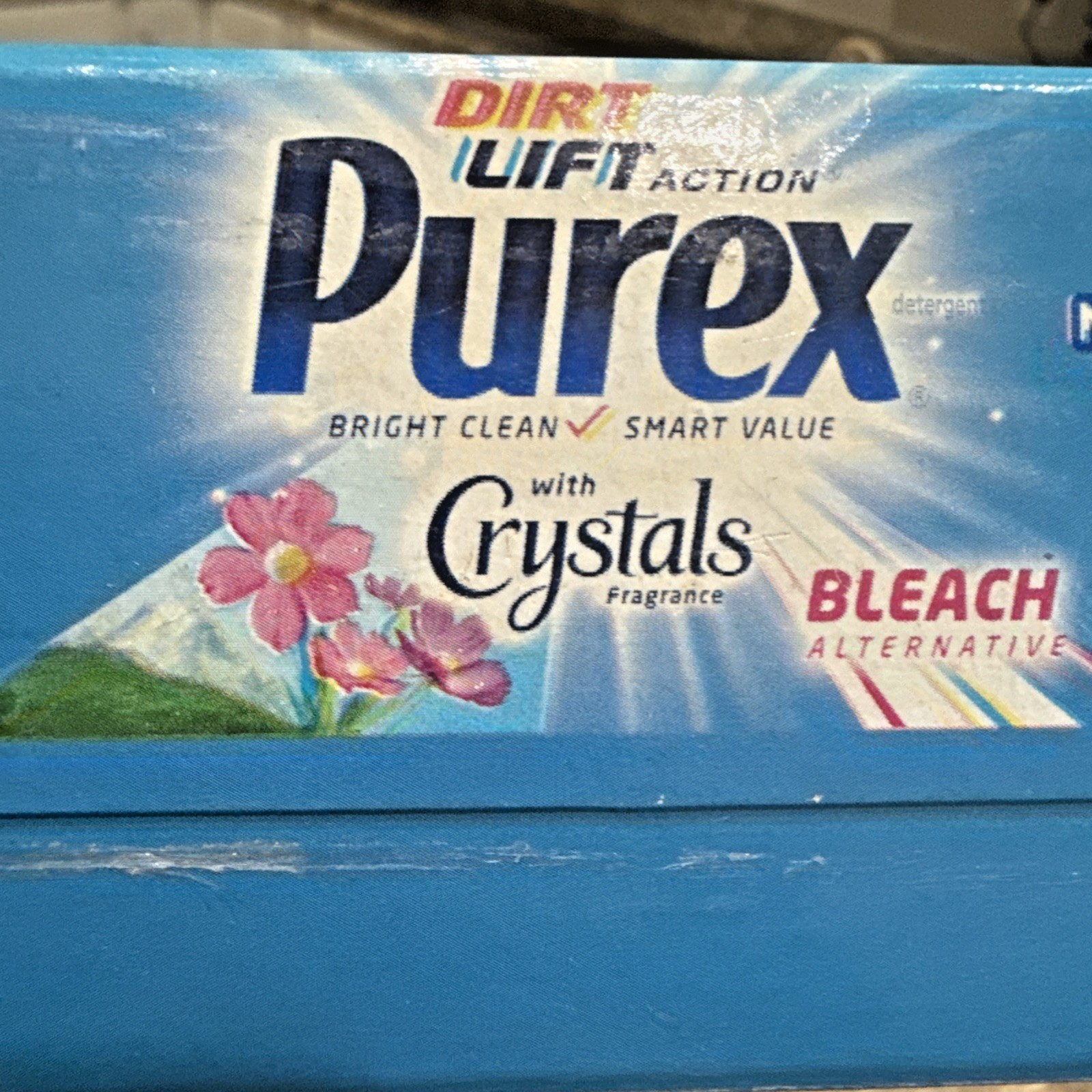 1 – 22oz Purex Dirt Lift Action Crystals Fresh Mountain Detergent Breeze VINTAGE