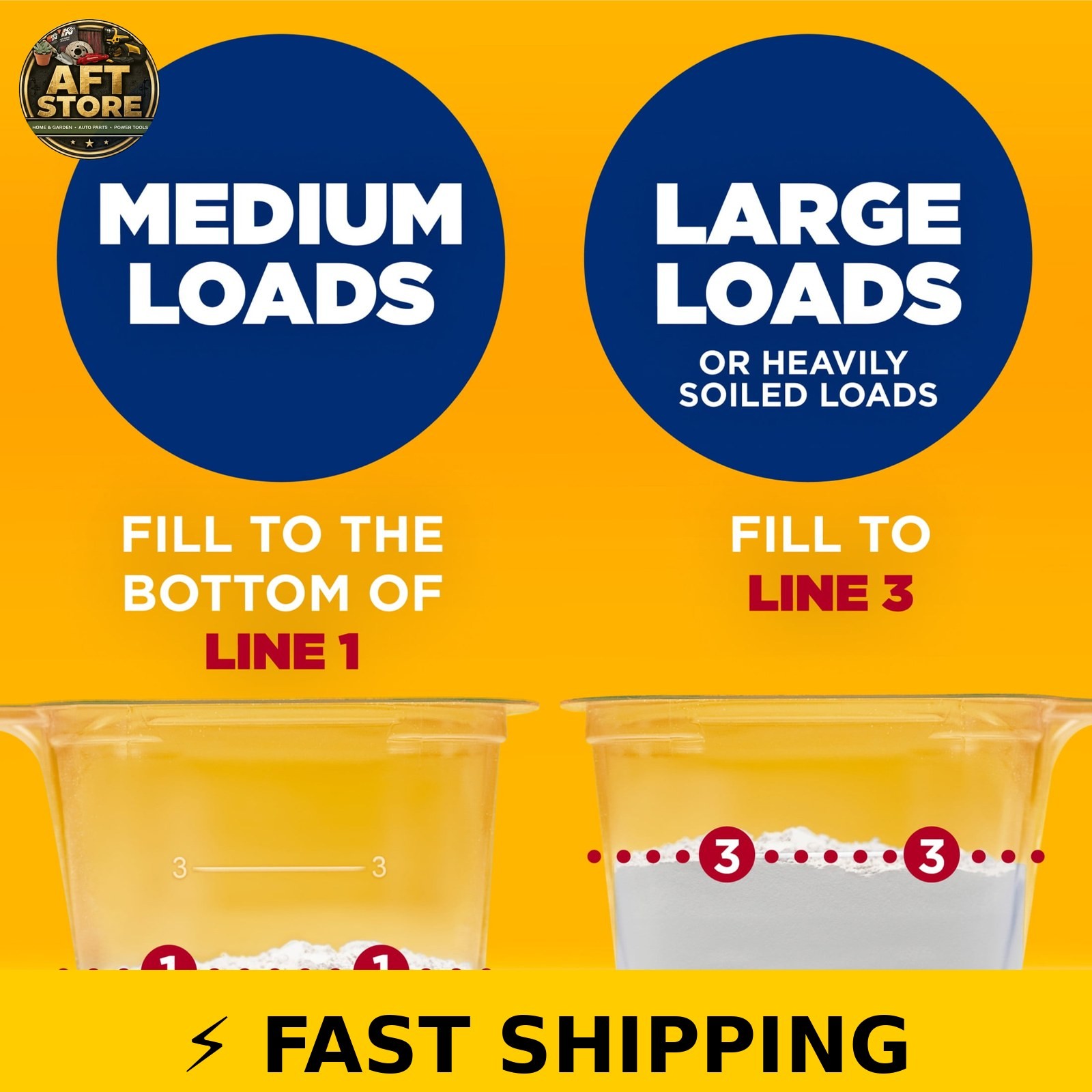 ARM & HAMMER Powder Laundry Detergent, Alpine Clean, 9.56 lb