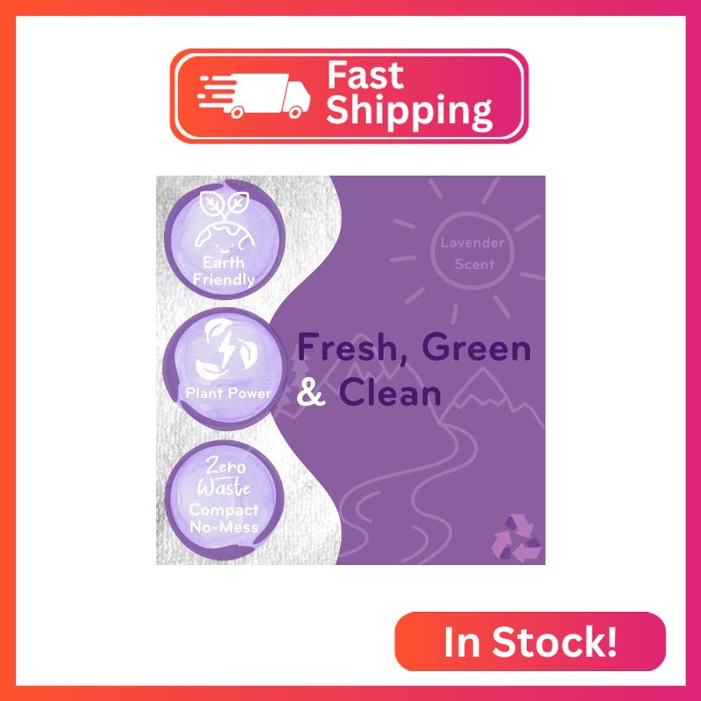 Eco-Gals Eco-Squares laundry detergent sheets with zero waste dry soap technolog