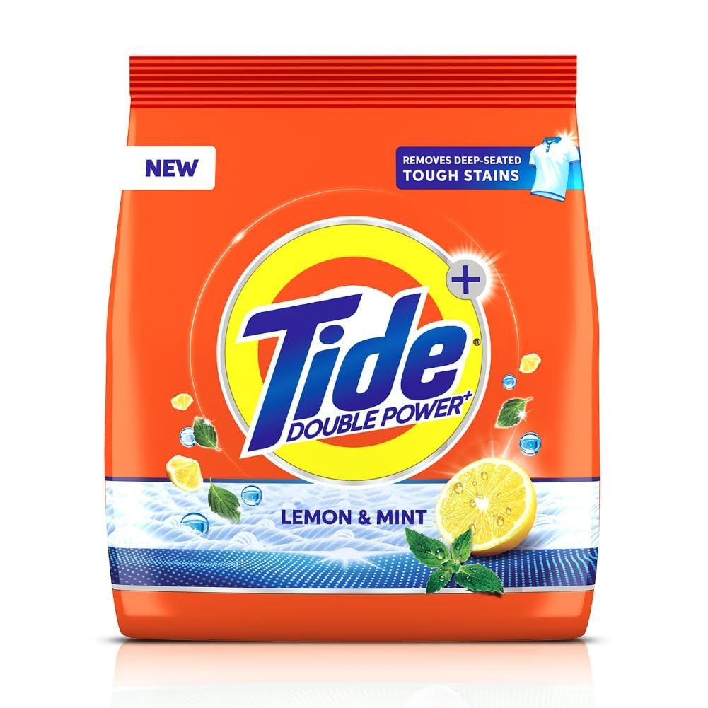 Tide Plus Detergent Washing Powder – 500g Lemon & Mint Fragrance