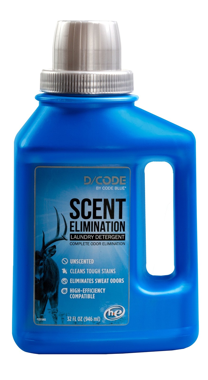 Code Blue – D/Code Unscented Laundry Detergent, 32 oz