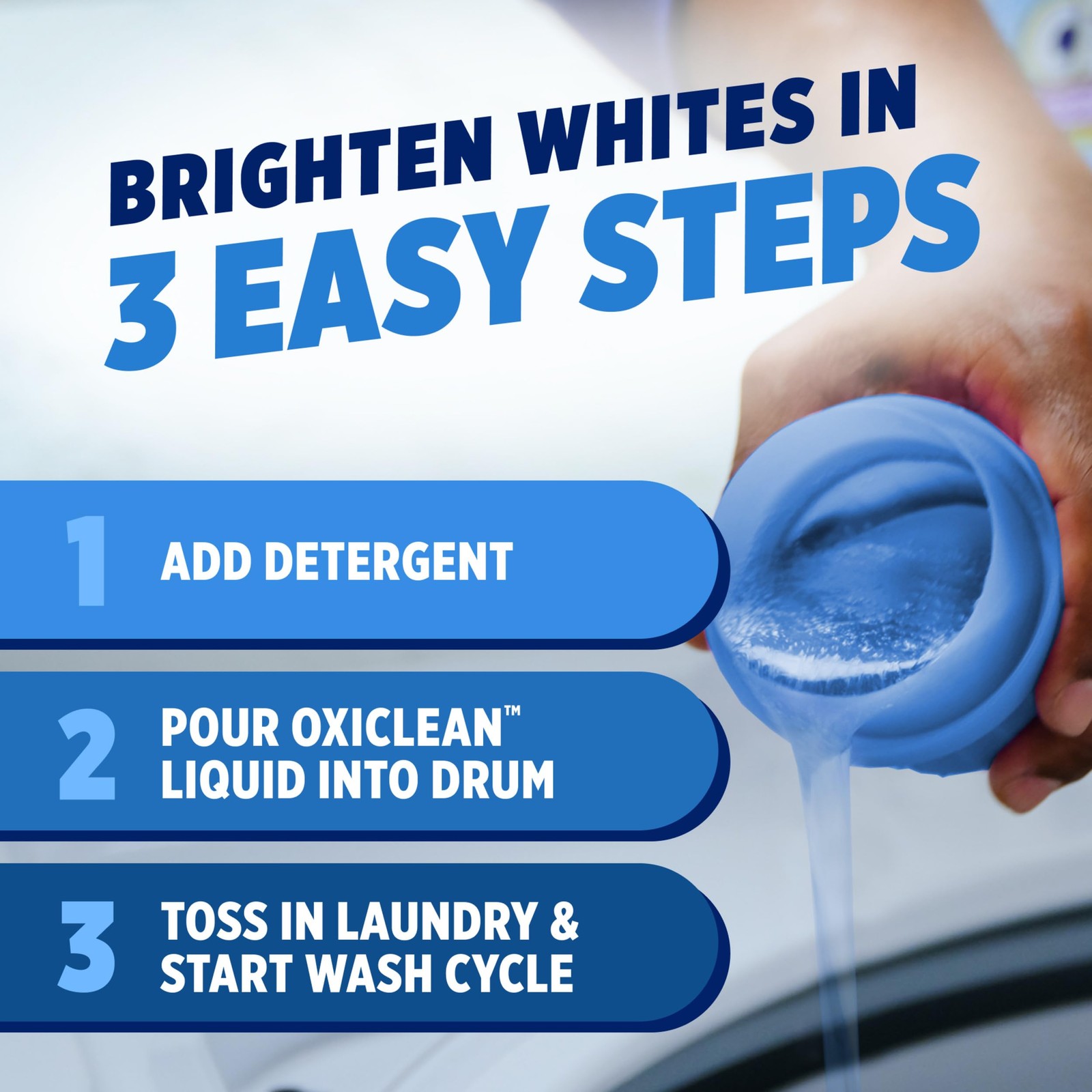 OxiClean White Revive Whitener Laundry Liquid Additive, 45 Fl Oz (Pack of 1)
