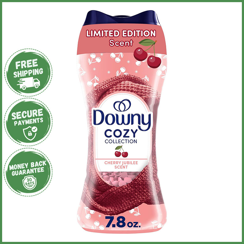 COZY COLLECTION IN-WASH LAUNDRY BOOSTER BEADS Cherry Jubilee Scent 7.8 OZ