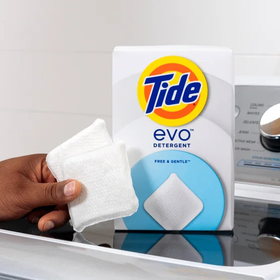 Tide Evo Laundry Detergent Tiles, Free & Gentle, 72-count – Get Free Shipping