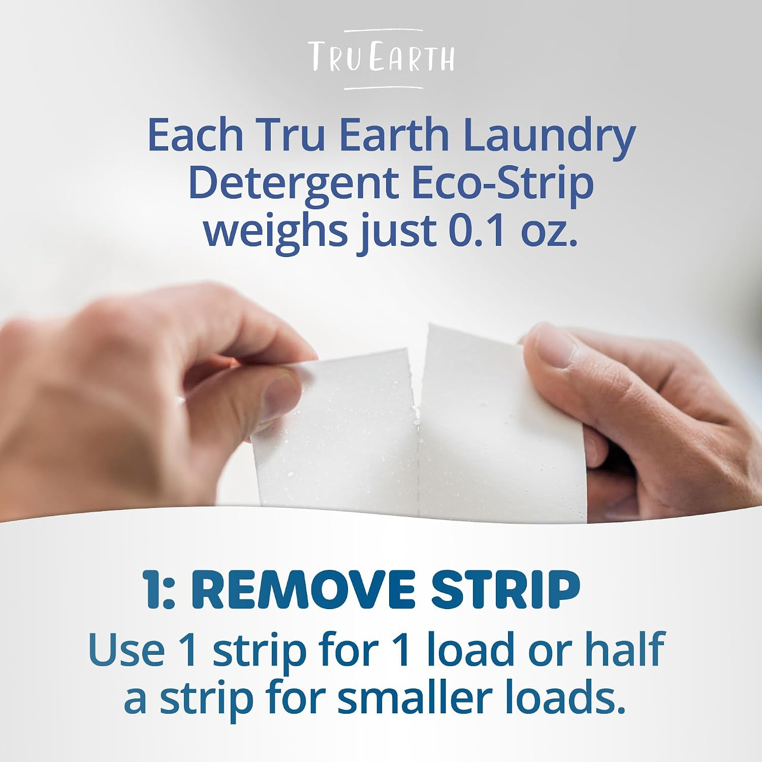 Tru Earth Platinum – Heavy Duty Laundry Detergent Sheets – up to 64 Loads (32 Co