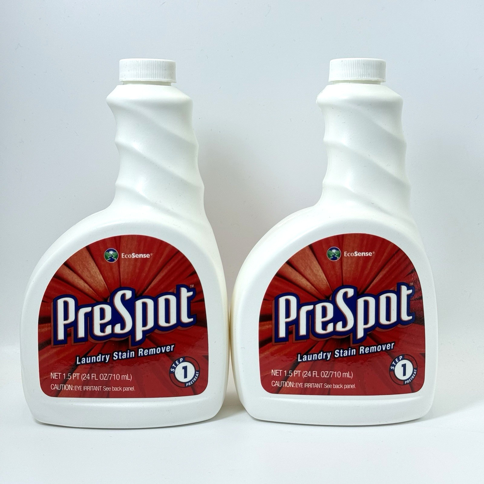 Lot of 2 EcoSense PreSpot Laundry Stain Remover 24oz Each Melaleuca Enzyme USA