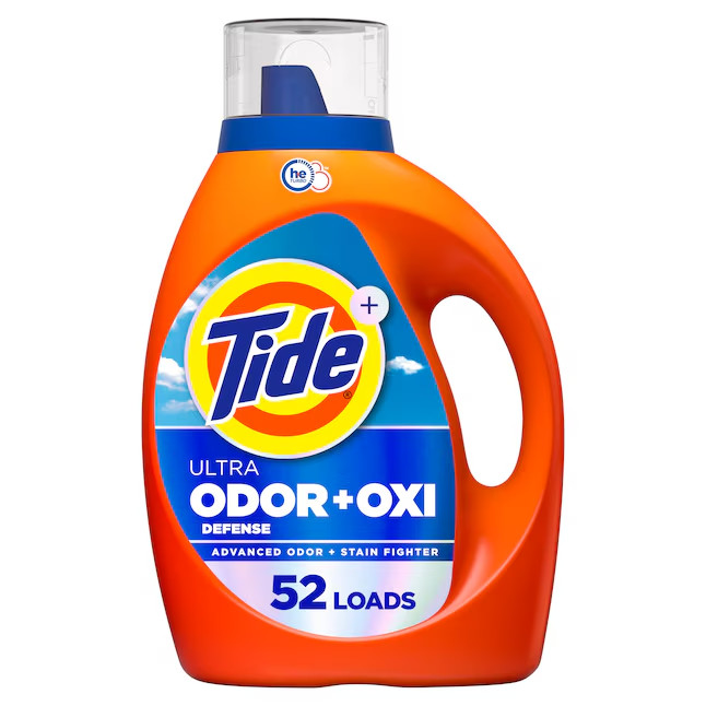 Tide Ultra OXI HE Laundry Detergent 52 Loads 73 -fl oz