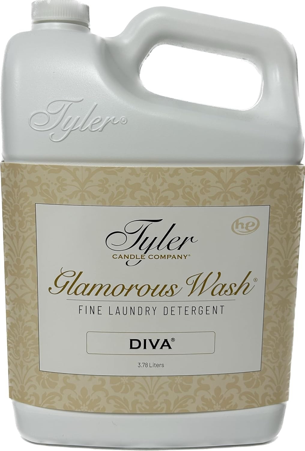 Tyler Gallon Glam Wash Laundry Detergent, Diva 128 Fl Oz Pack of 1