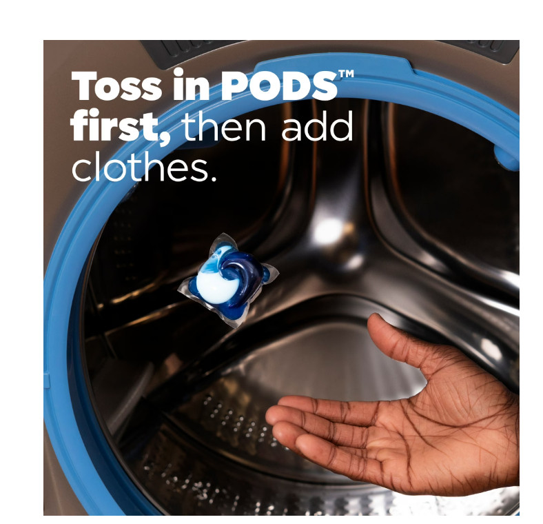 Tide Hygienic Clean Power PODS Laundry Detergent Pacs, Original Scent, 57 Count