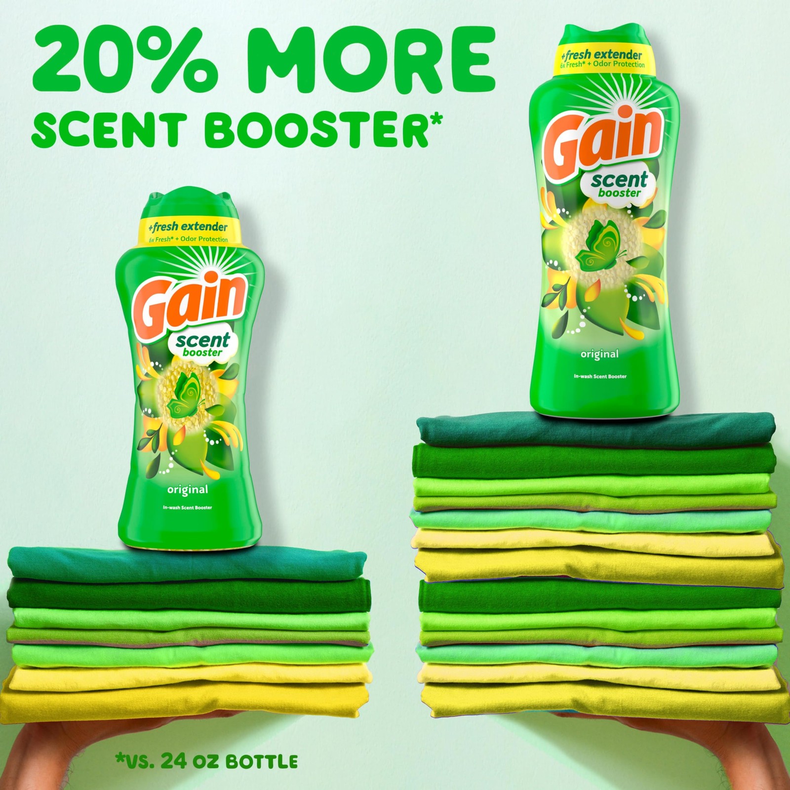Gain Original Scent Fireworks In Wash Scent Booster 30.1 Ounce Freshness