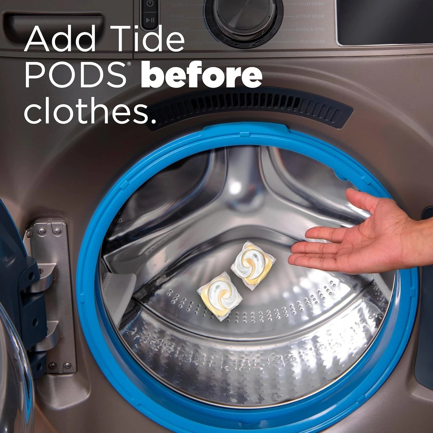 Tide Free & Gentle Laundry Detergent Pods, 42 Count, Unscented & Hypoallerge NEW
