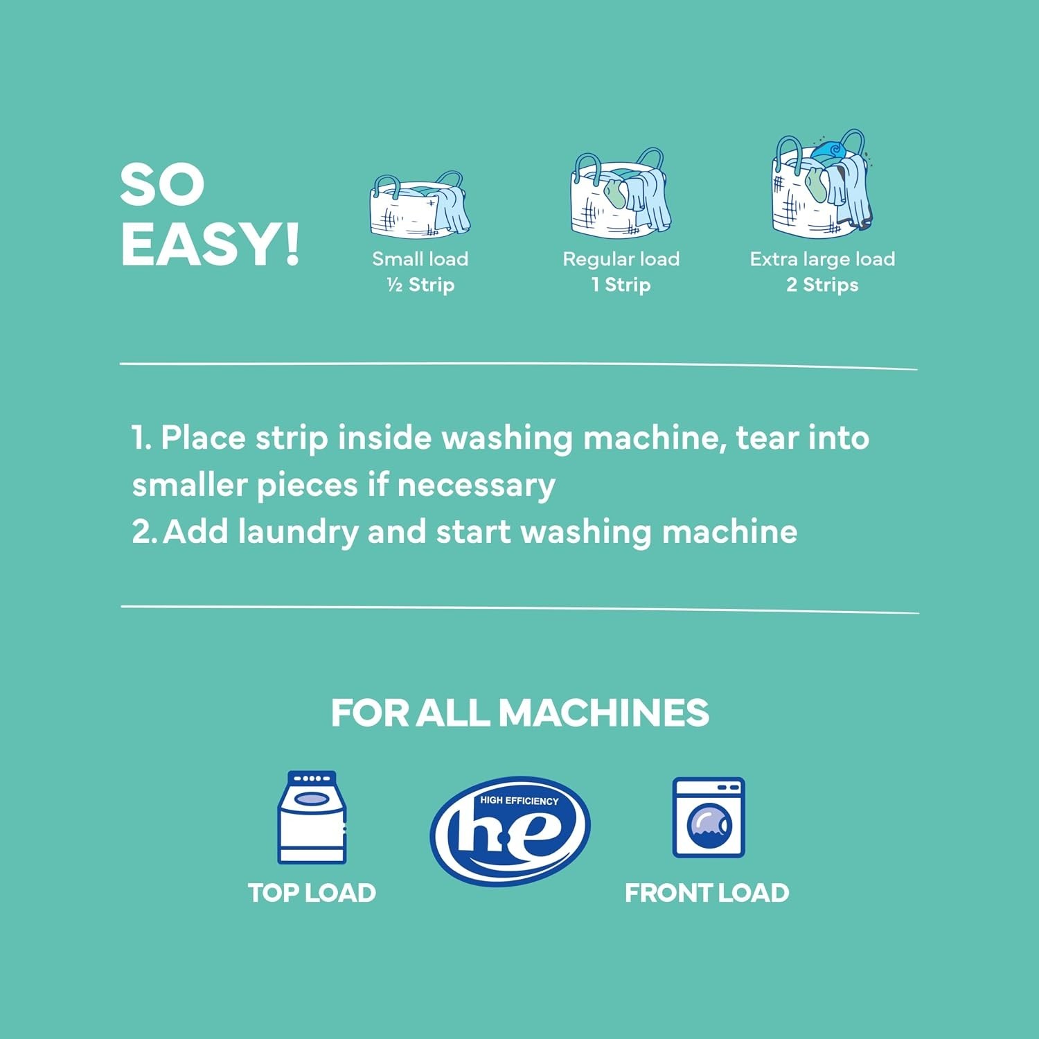 32 Pack Hypoallergenic Baby Laundry Detergent Sheets – Fragrance-Free & Gentle