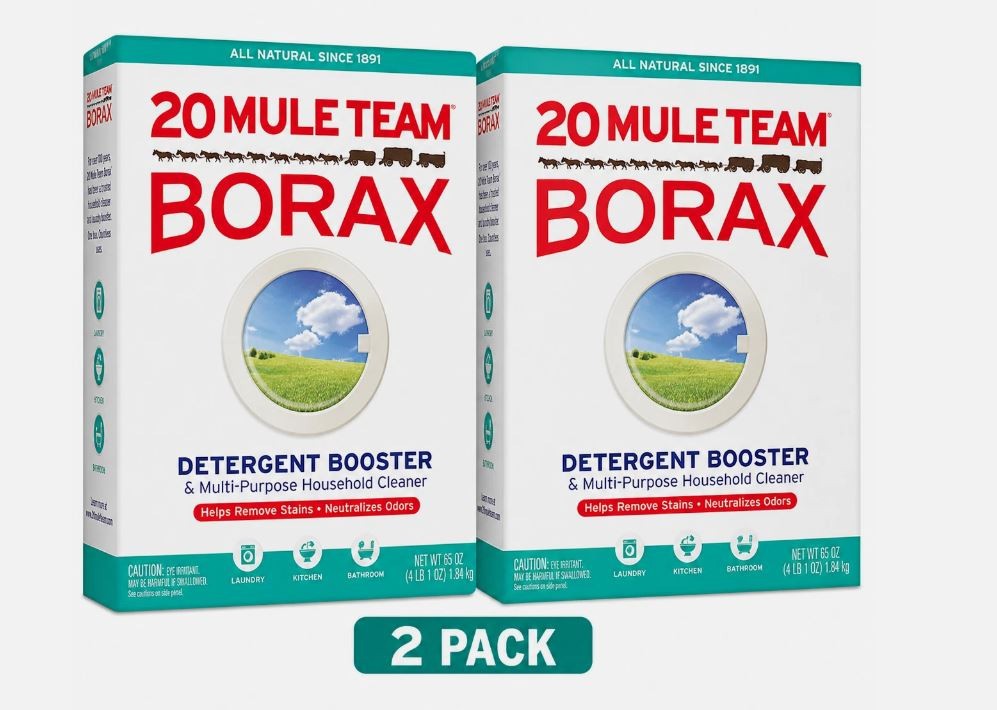 (2 PACK ) 20 Mule Team Detergent Booster – 65oz.