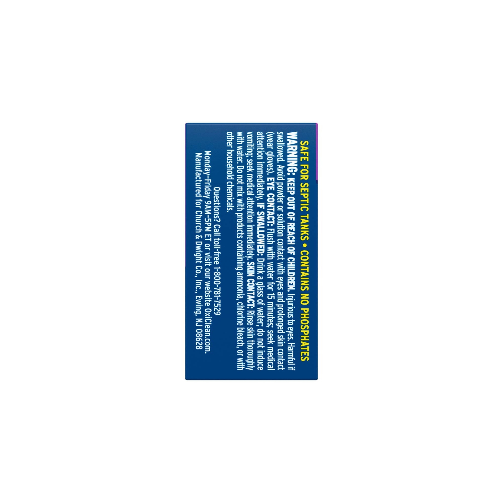 OxiClean Washing Machine Cleaner with, ODOR BLASTERS, 4 Count Fresh