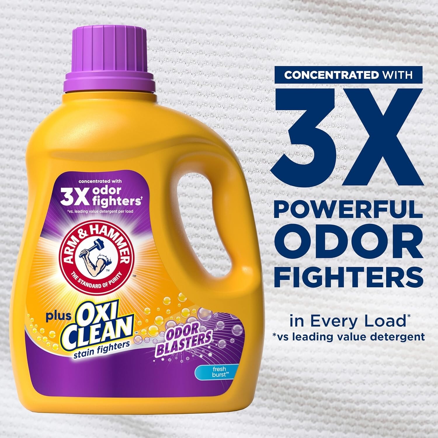 Concentrated Plus OxiClean Liquid Detergent – 100.5 Oz, Deep Clean & Freshness