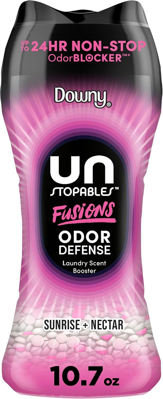 Downy Unstopables Fusions Odor Defense In-Wash Laundry Scent Booster Beads, Sunr