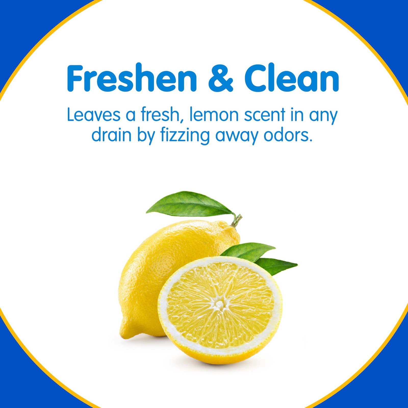 Plink Fizzy Drain Cleaner & Deodorizer Tablets, Lemon 6 Count (Pack of 3)