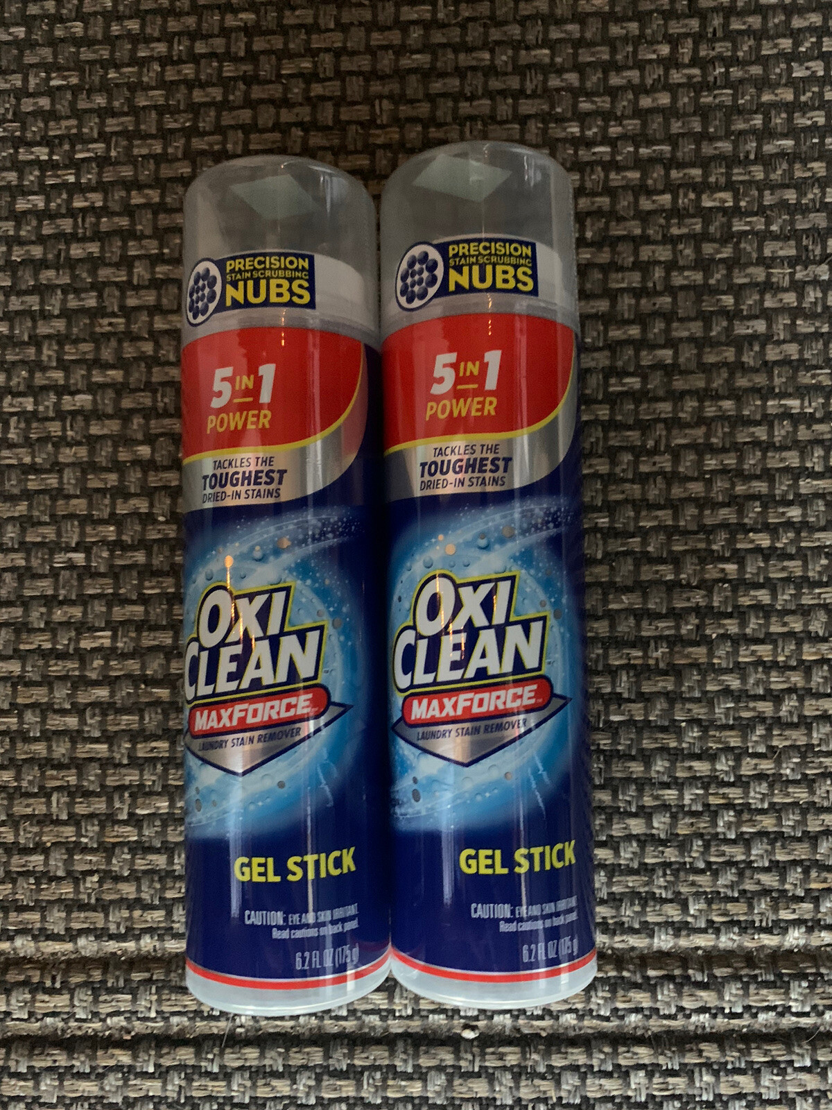 OxiClean (2 Pack) Max Force Stain Remover Gel Stick, 6.2 Oz