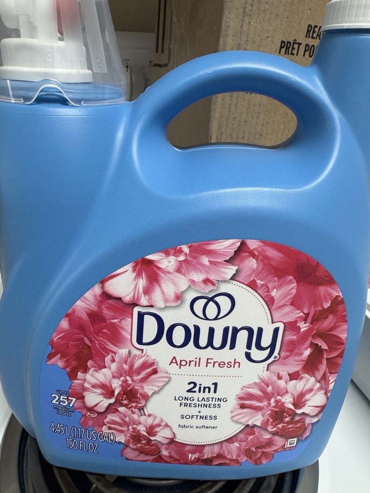 Downy Soft & Fresh Liquid Fabric Softener April Fresh 257 loads 150 Fl Oz