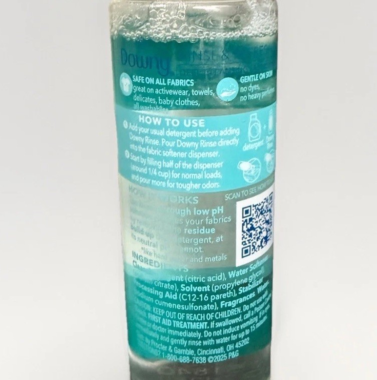 Downy Rinse & Refresh Cool Cotton Laundry Odor Remover Rinse 10 X 4 = 40 fl oz