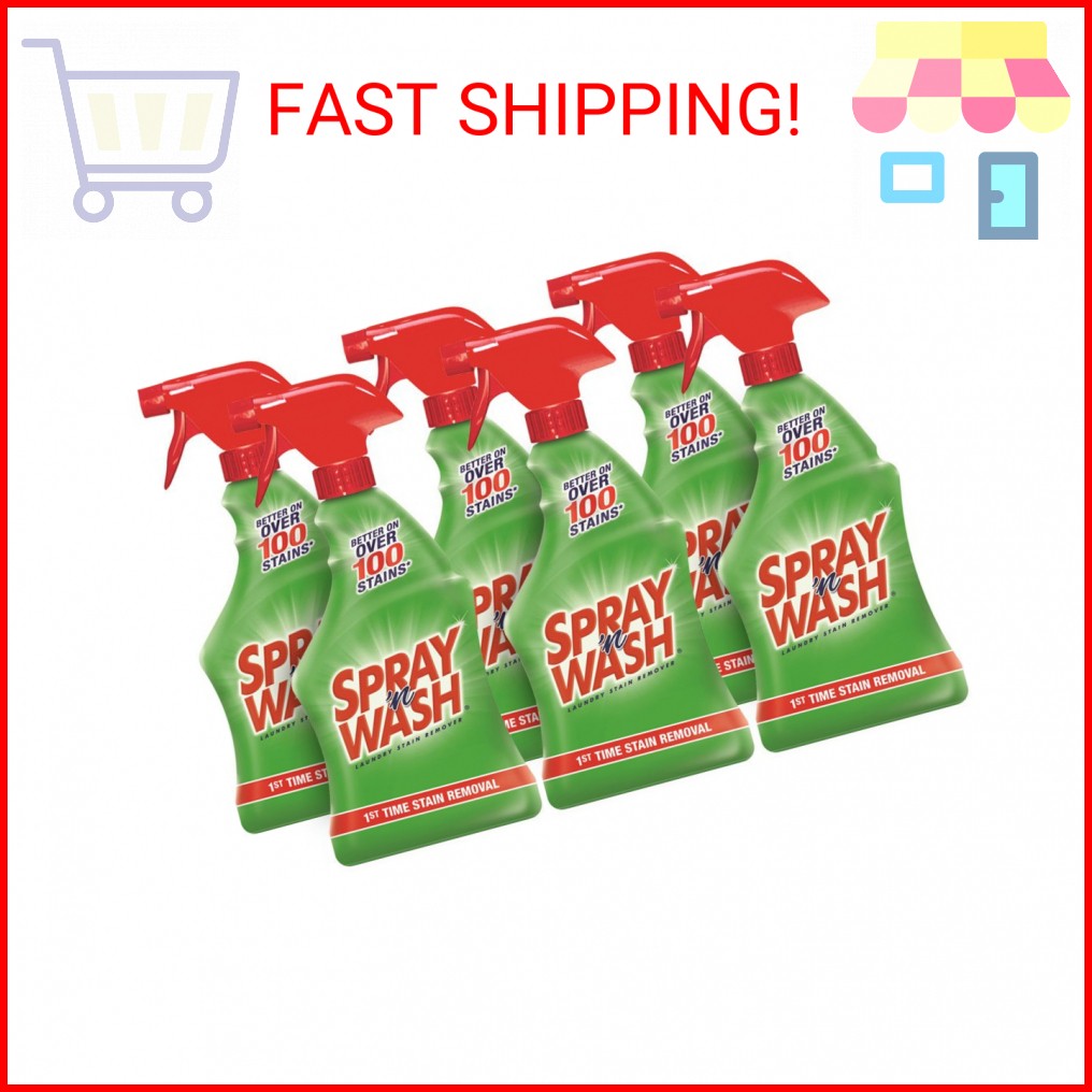 Spray N’ Wash Stain Remover Spray, Laundry Pre-Treat for Everyday Stains, 22oz (